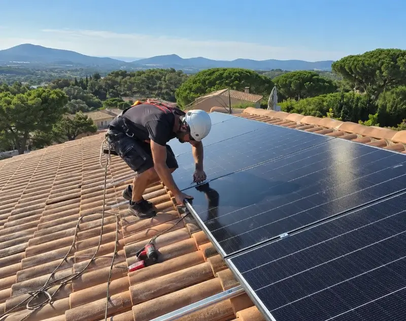 Installateur panneaux solaires La Breille-les-Pins — pose photovoltaïque sur toiture